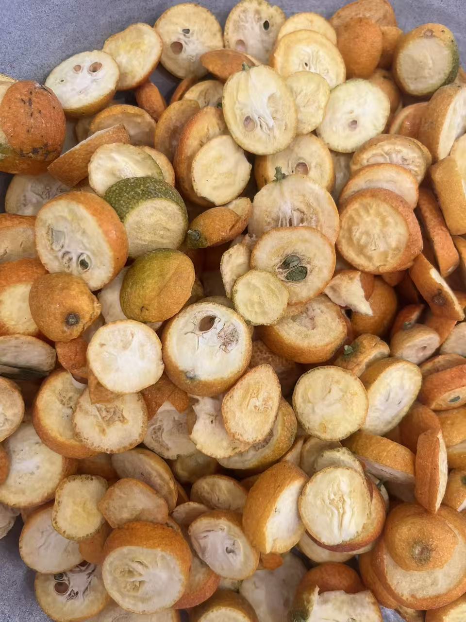 Freeze-Dried Kumquats