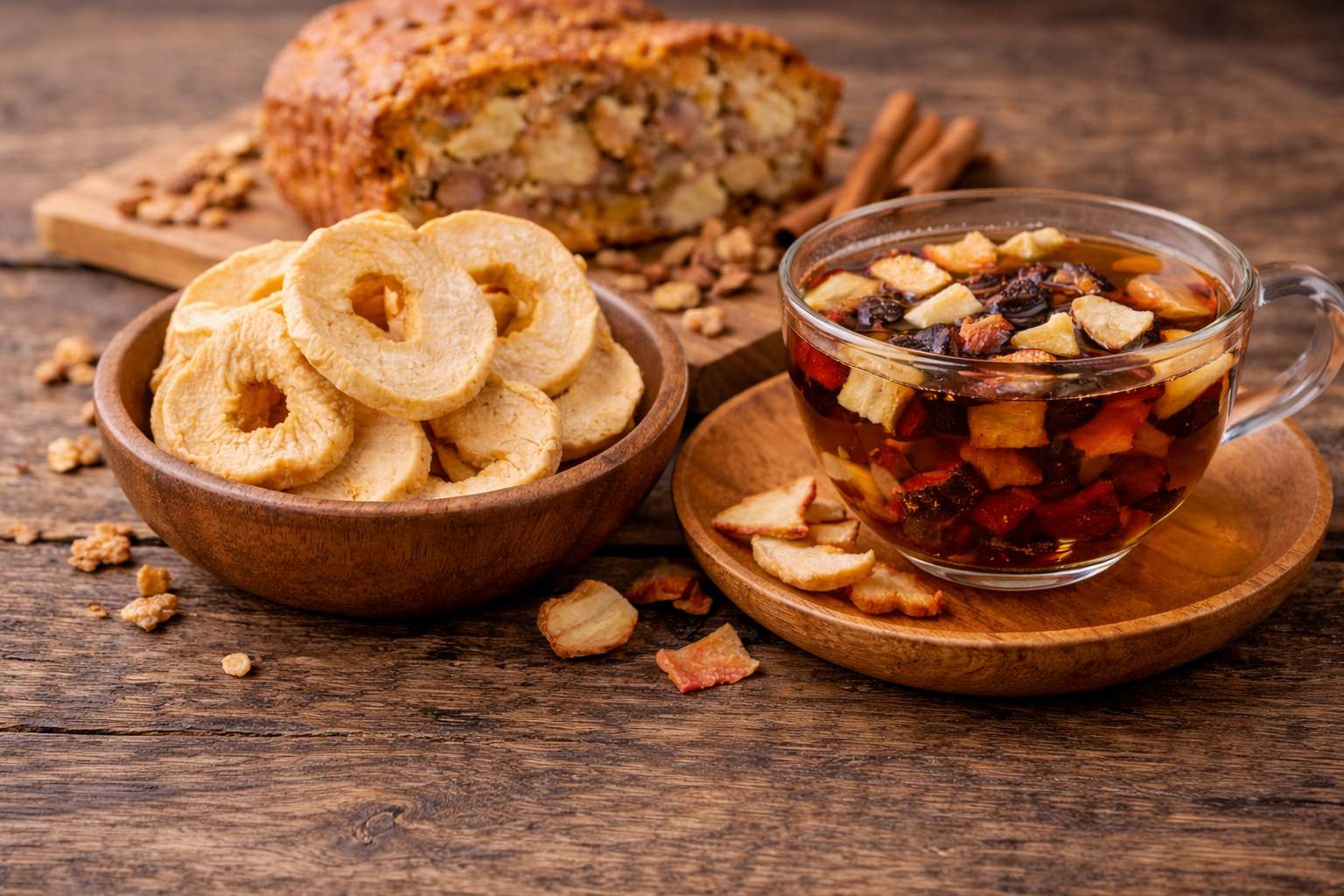 Dried Apple in Food and Tea Applications