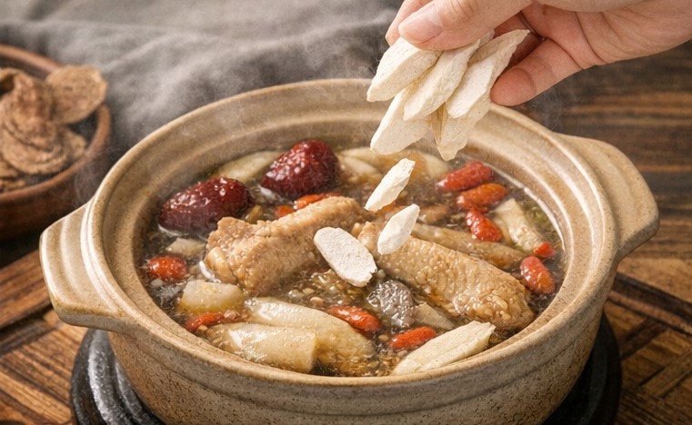 Dried Shan Yao Soup