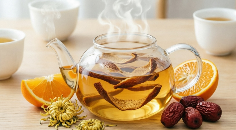 Teas Using Chenpi
